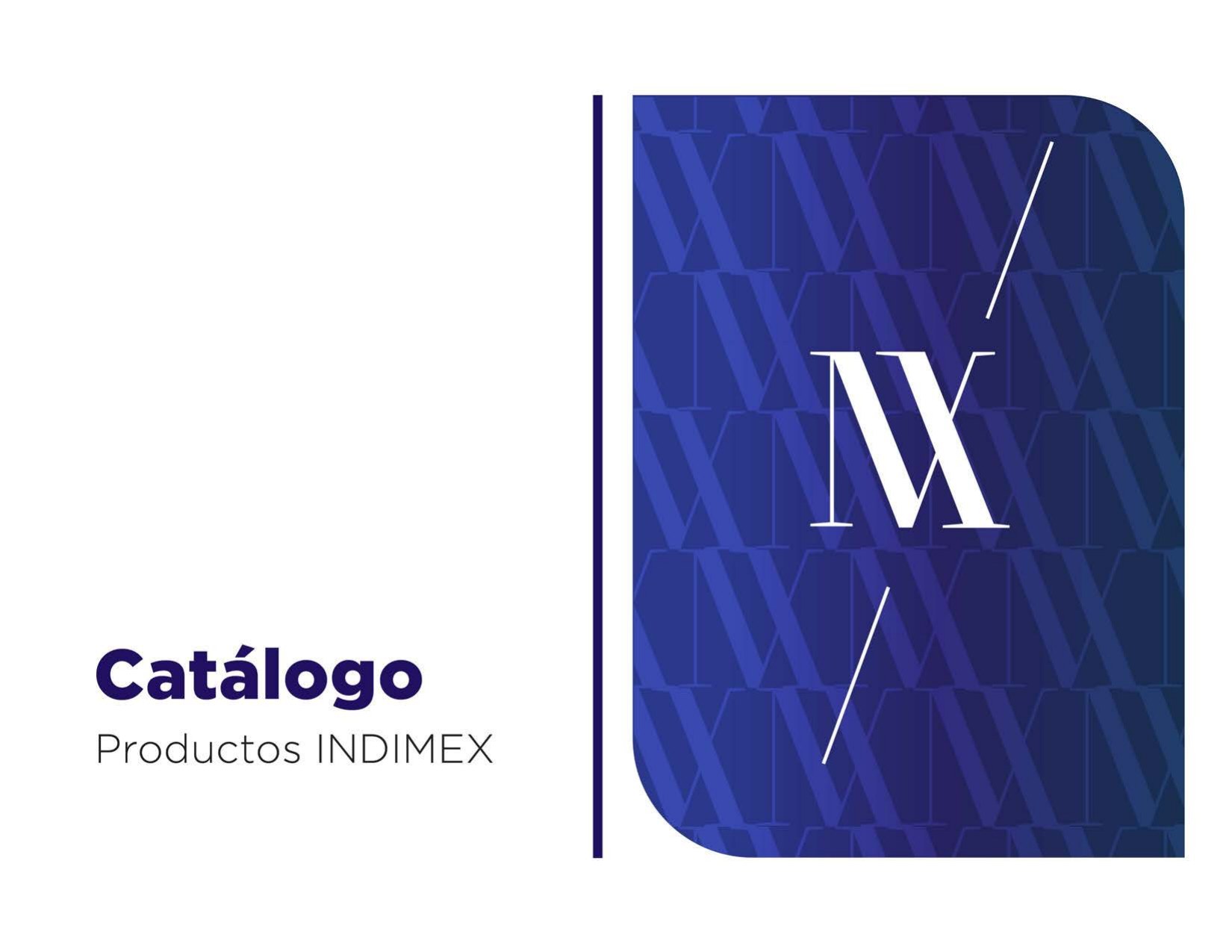 INDIMEX catalog cover