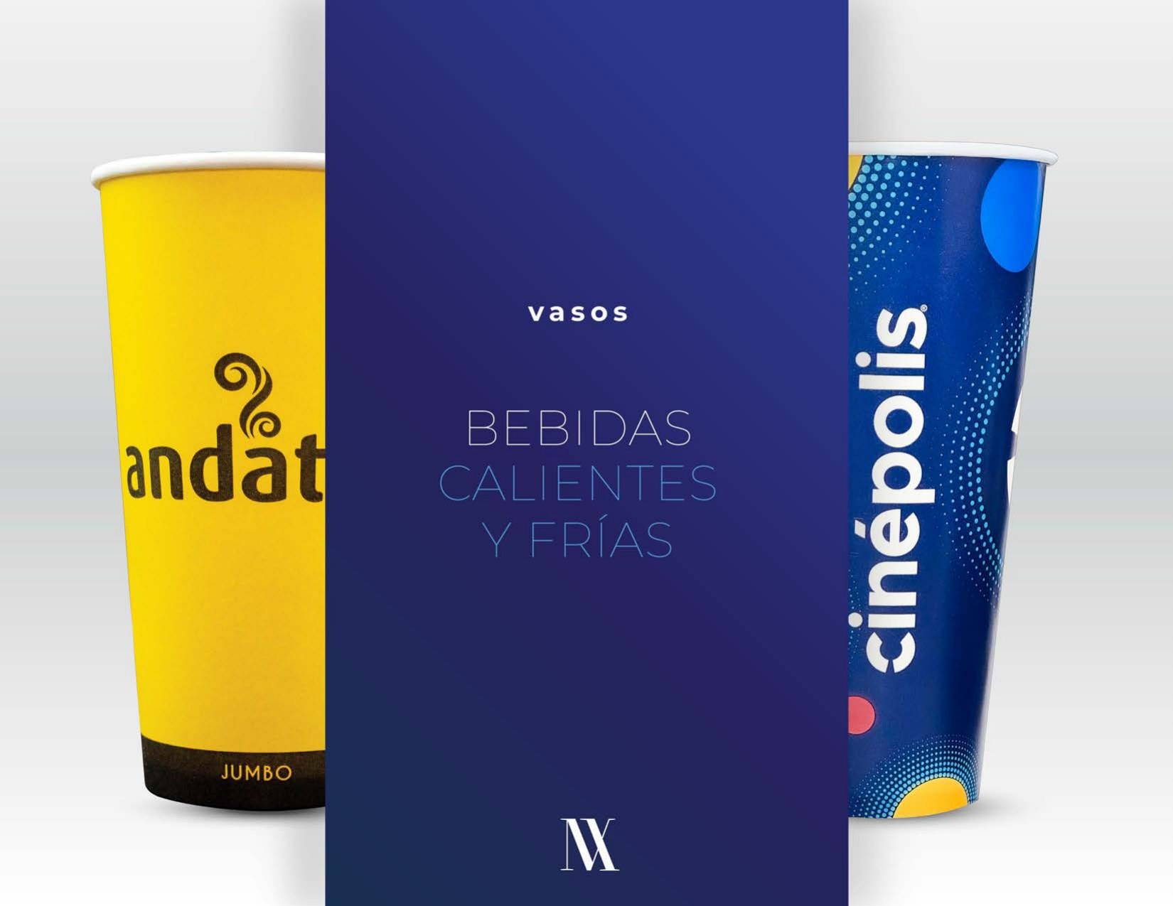 Cups for hot and cold beverages
